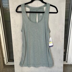 NWT Gaiam Peace Tank - Sage Green Heather - Size L 🧘‍♀️